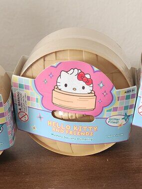 Hello Kitty and Friends Mystery Squishy Dumpling Toys (3pc. Set)